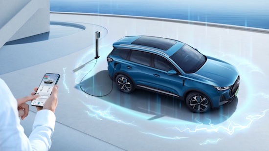 Chery tiggo 7 model lineup upgrade champion family gasoline-electric dual-car Chengdu auto show listed at the same price _fororder_image006