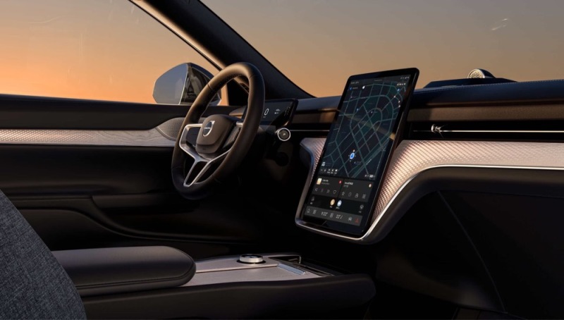 Schematic diagram (picture shows Volvo EX90)