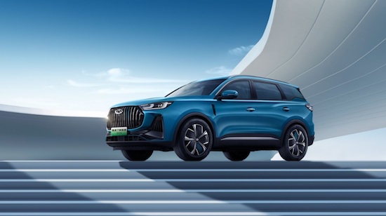 Chery tiggo 7 model lineup upgrade champion family gasoline-electric dual-car Chengdu auto show listed at the same price _fororder_image008