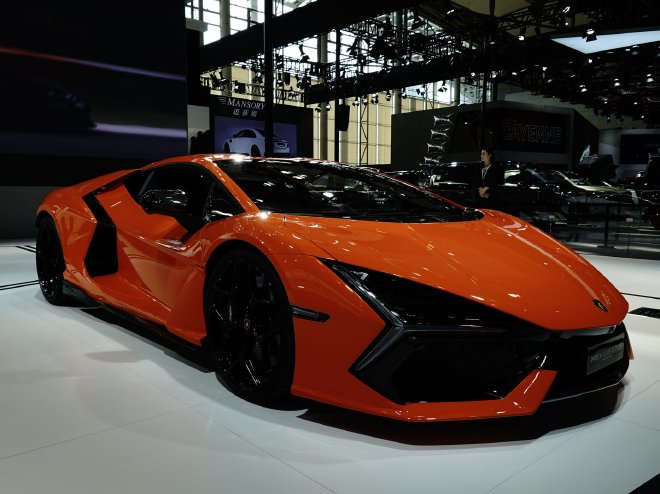 2023 Guangzhou Auto Show: Lamborghini three cars unveiled together